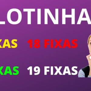 Planilha Lotinha – Jogue com as 25 Dezenas – 16 17 18 19 dezenas fixas