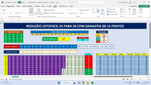 Redução 25 para 20 - 15 Pontos