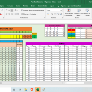 Planilha Lototácil – Erre 5 e faça 14 Pontos
