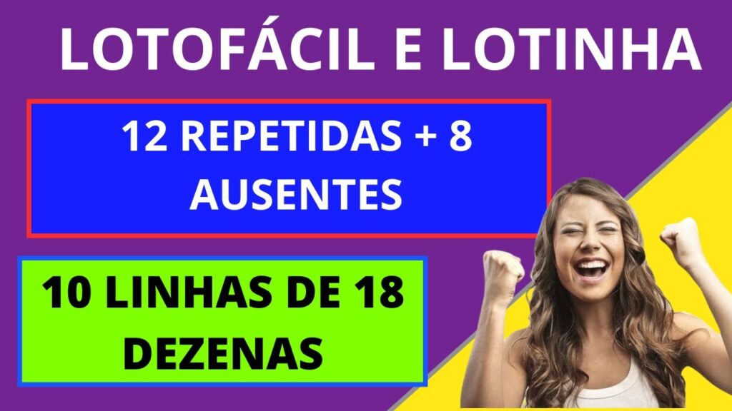 Planilha Lotofácil - 12 Repetidas com 8 Ausentes