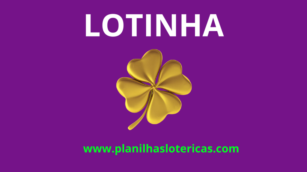 Planilha Lotinha - Planilhas Lotéricas 10