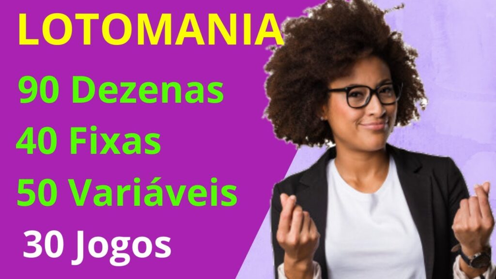 Planilha Lotomania - 90 Dezenas com 40 Fixas