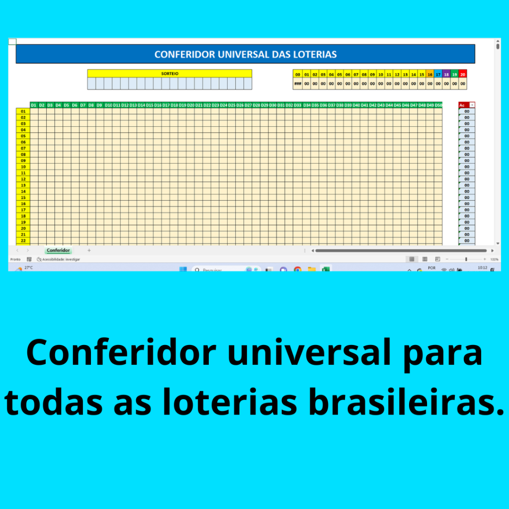 Conferidor Oficial para as loterias