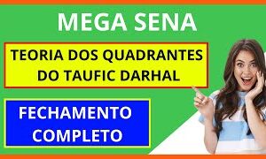 Planilha Mega sena – Os Quadrantes do Taufic Darhal