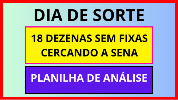 Planilha Dia de sorte